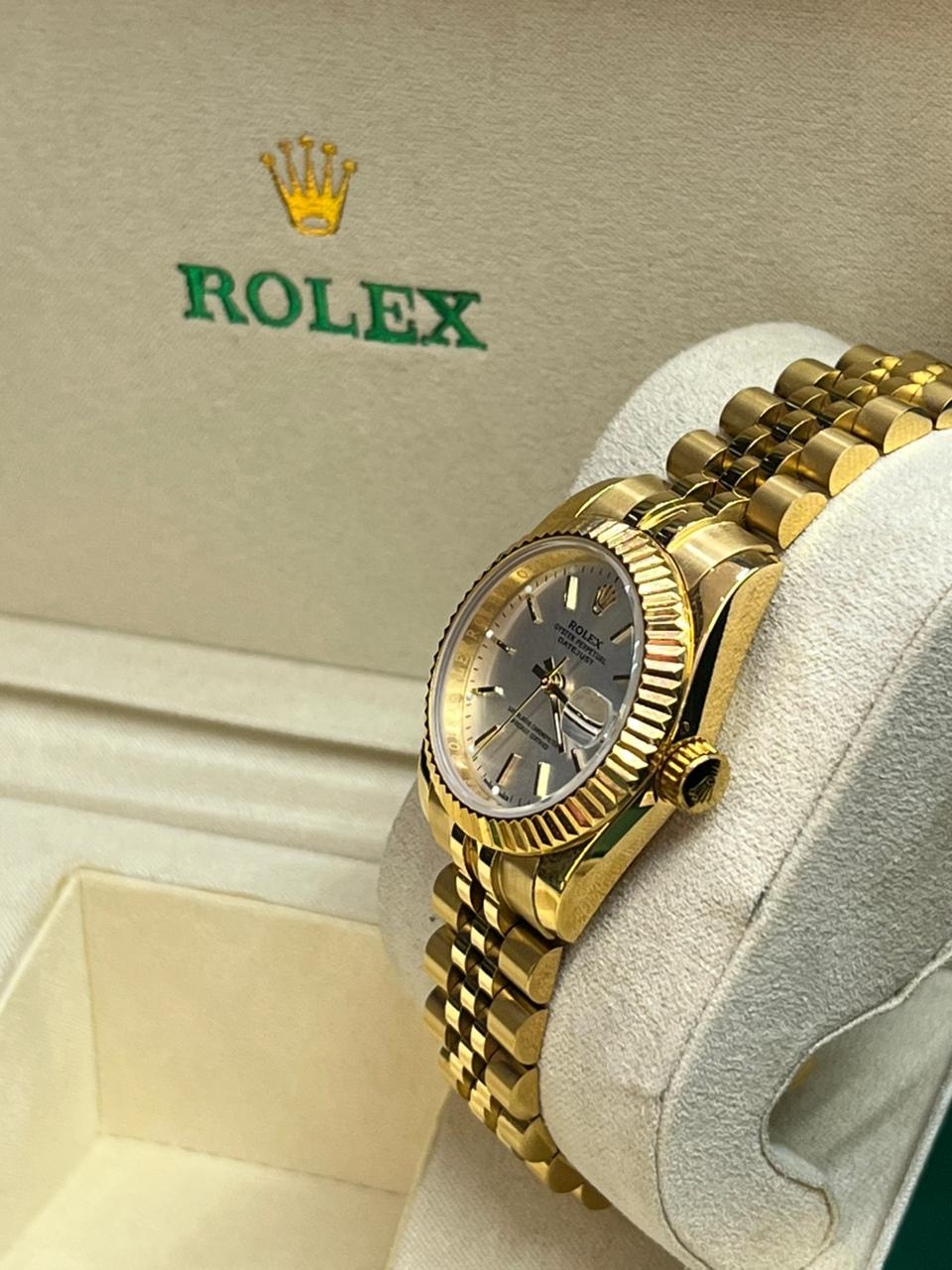 Rolex datejust 31 gold