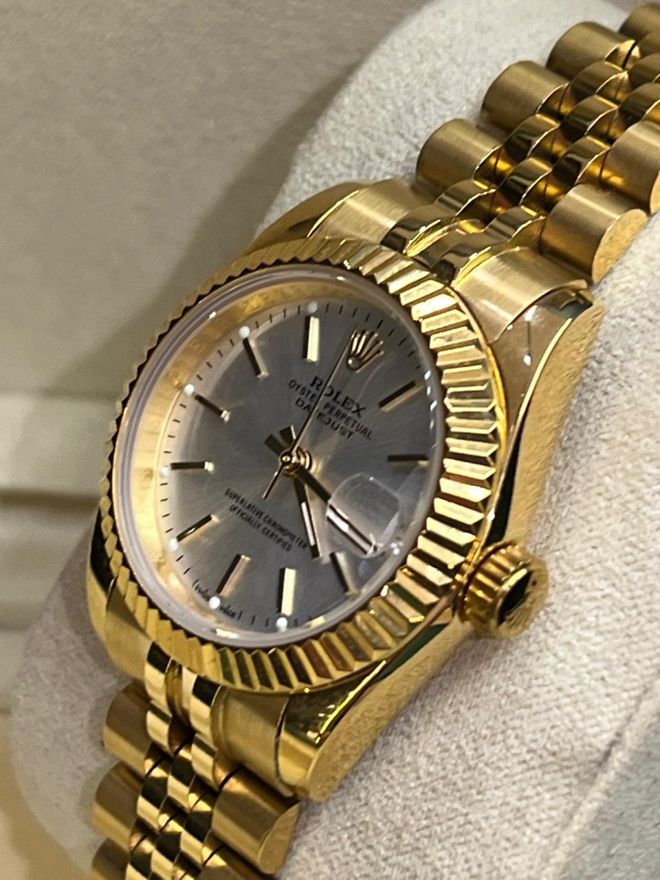 Rolex datejust 31 gold