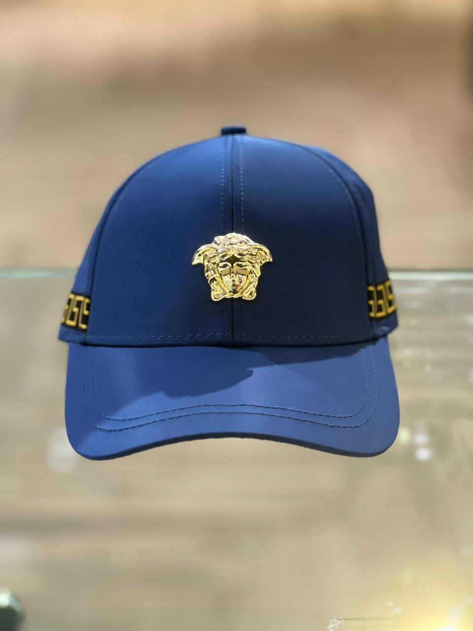 Versace Royal Navy Medusa Cap
