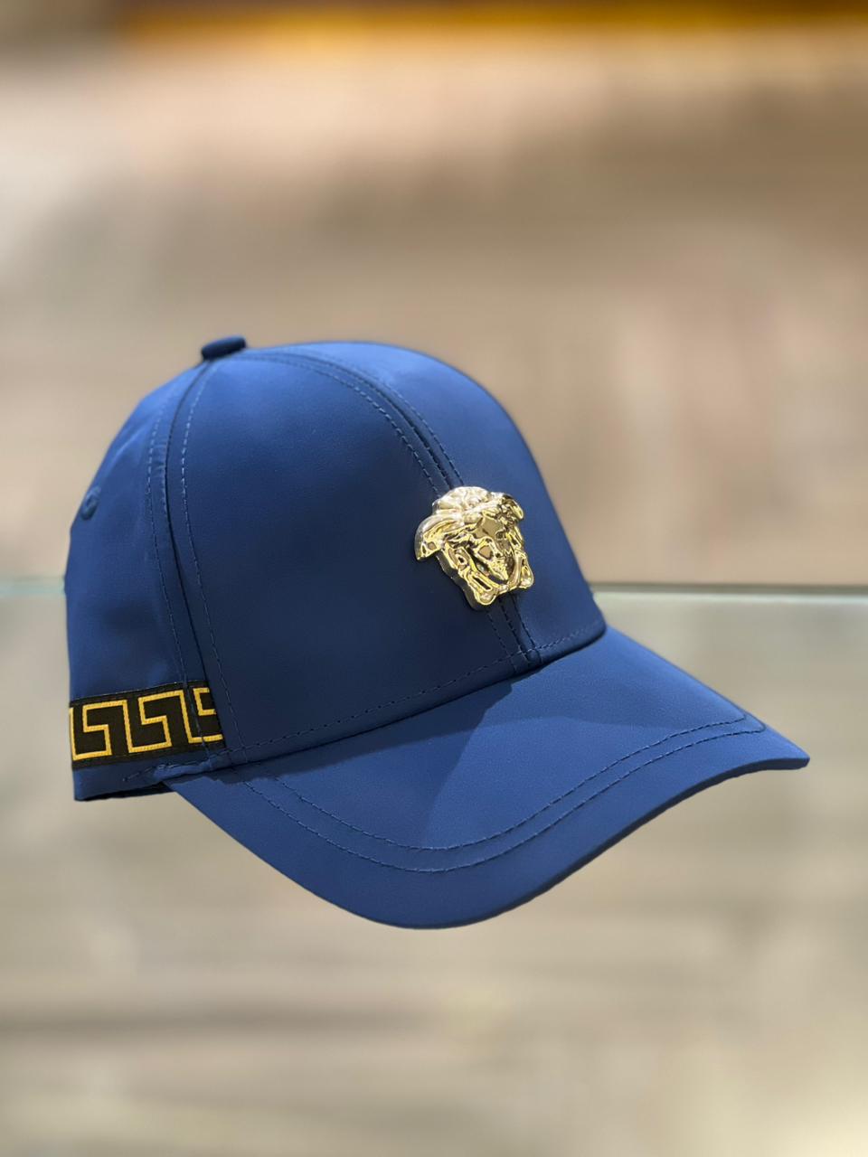 Versace Royal Navy Medusa Cap
