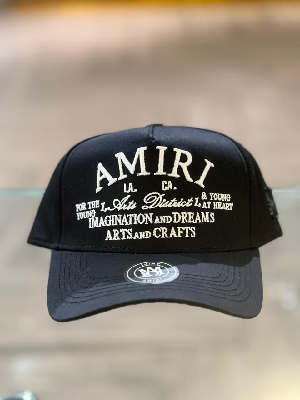 Amiri Imagination Black Cap