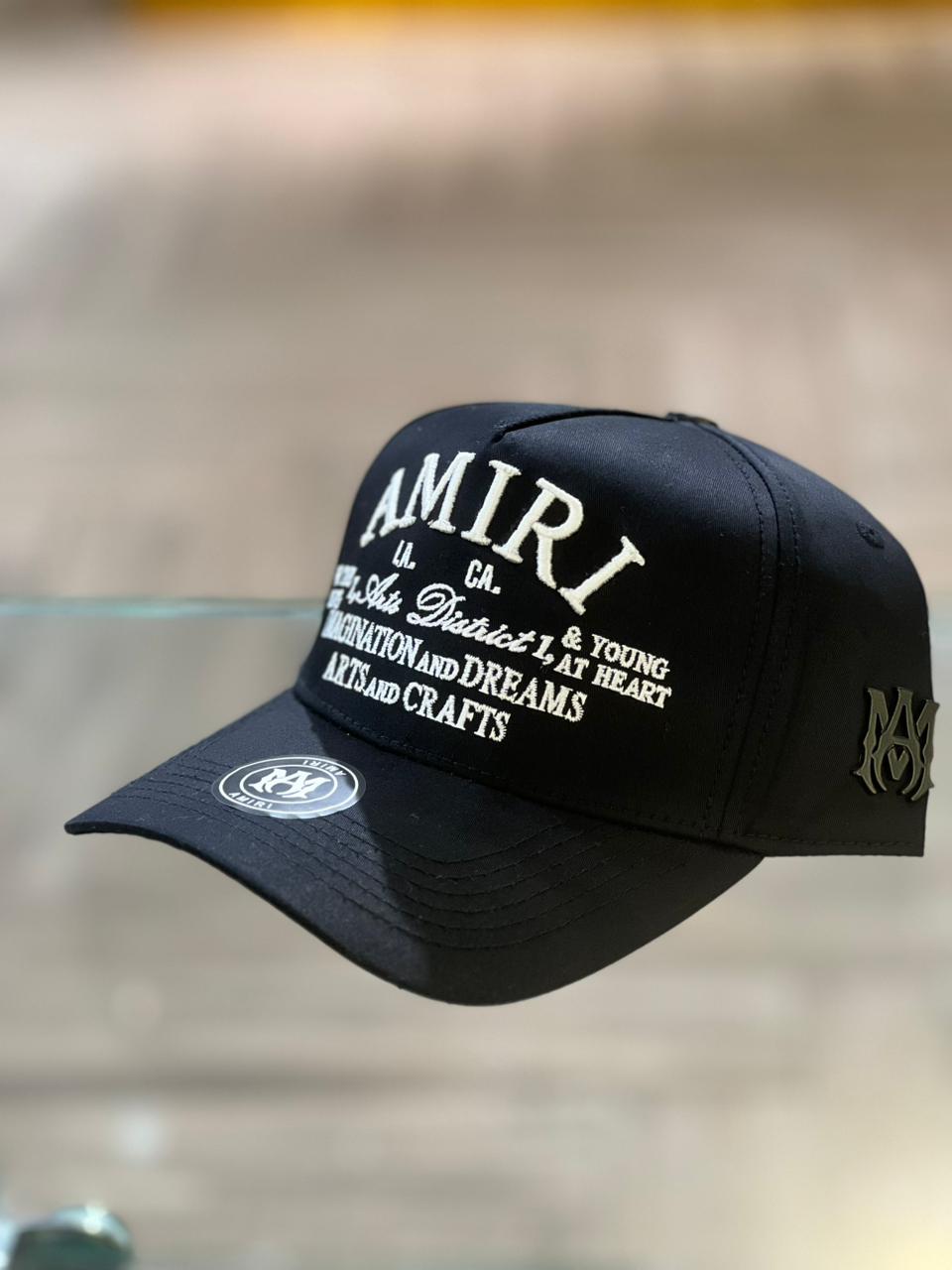 Amiri Imagination Black Cap