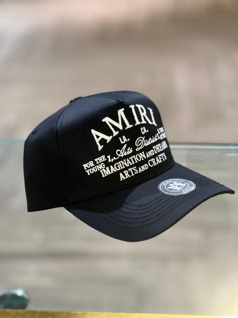 Amiri Imagination Black Cap