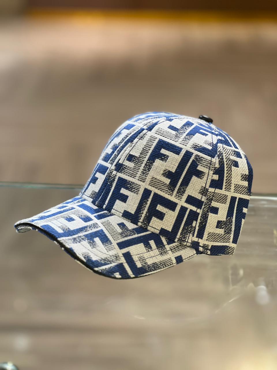 Fendi Signature Navy Cap