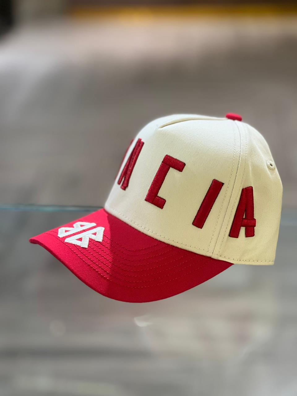 Balenciaga Red & White Vision Cap