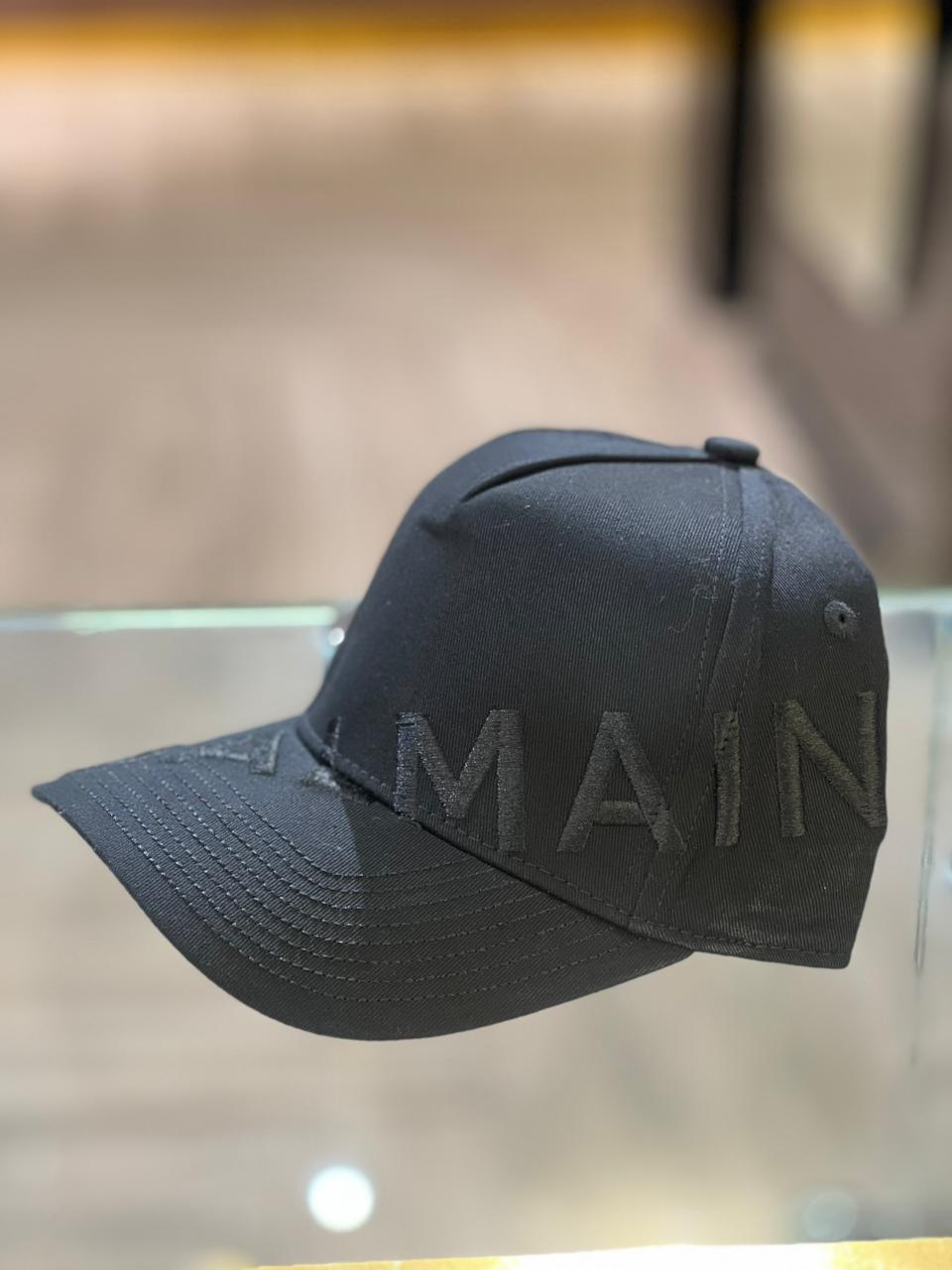 Balmain Shadow Logo Cap