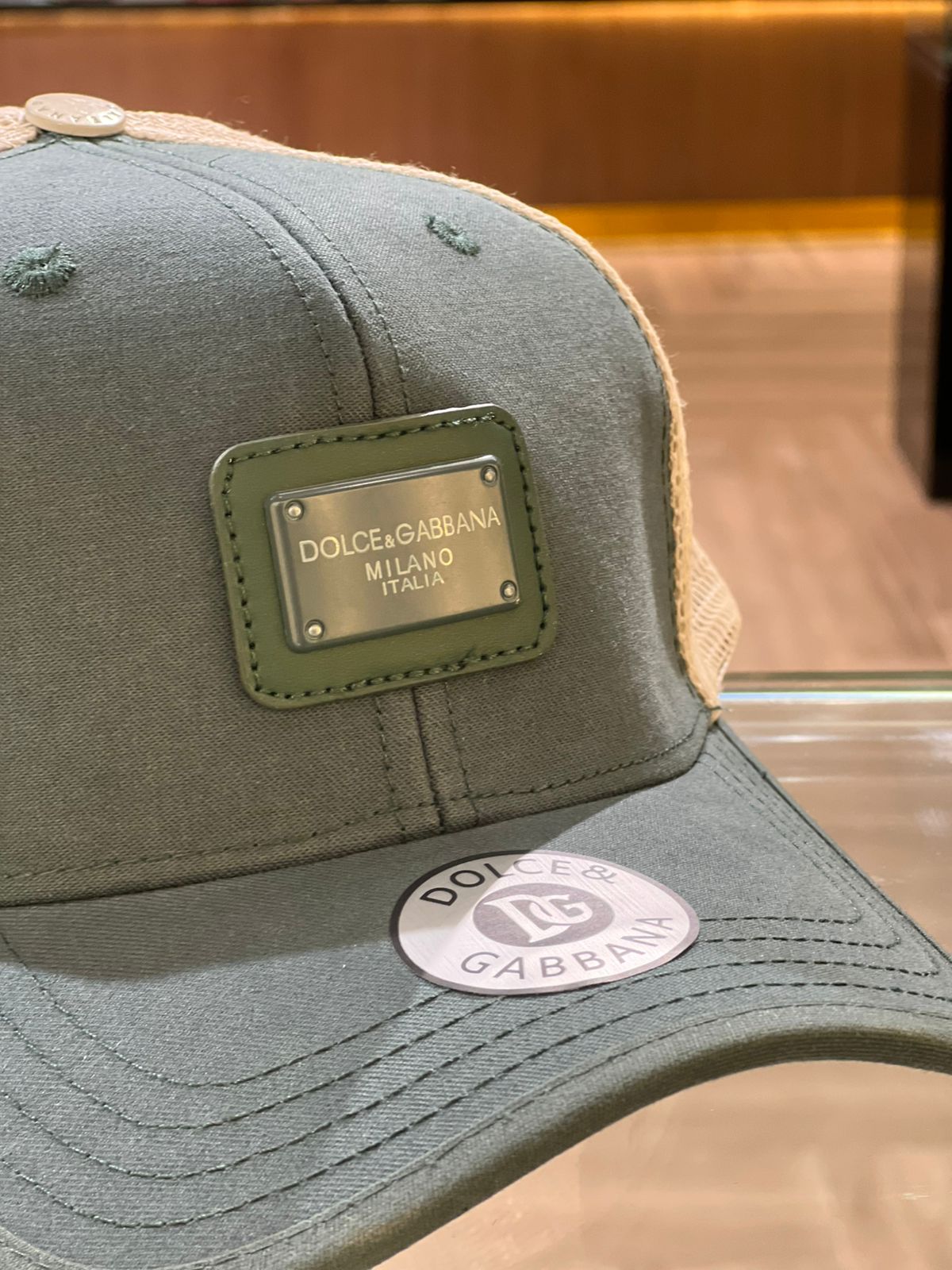 Dolce & Gabbana Milano Mesh Cap